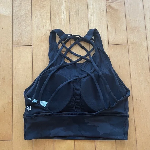 Lululemon high neck camo sports bra - Picture 4 of 4